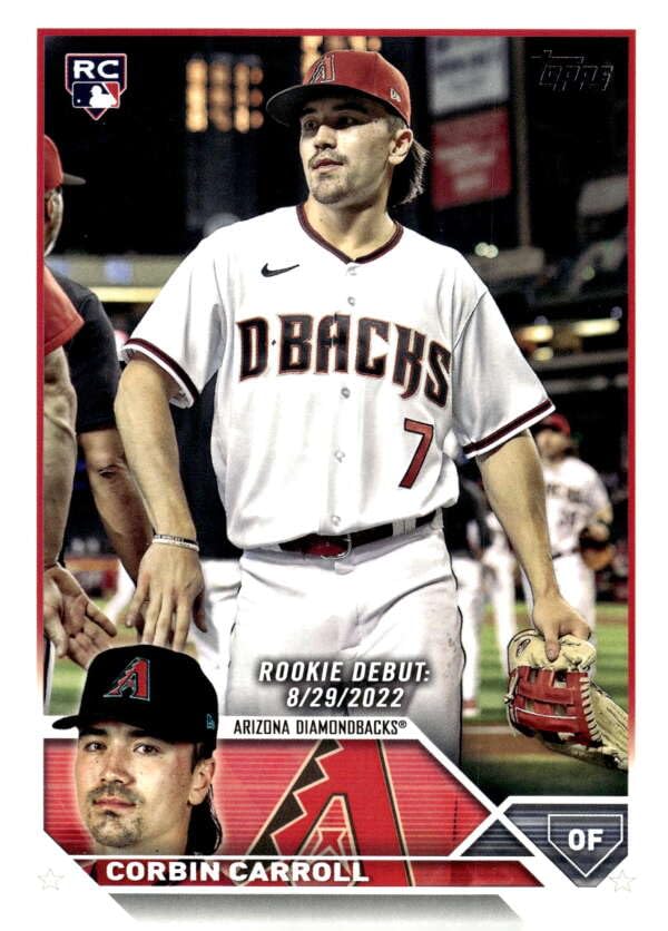 コービン・キャロル Corbin Carroll Amazon.com: 2023 Topps Update #US244 Corbin Carroll Rookie